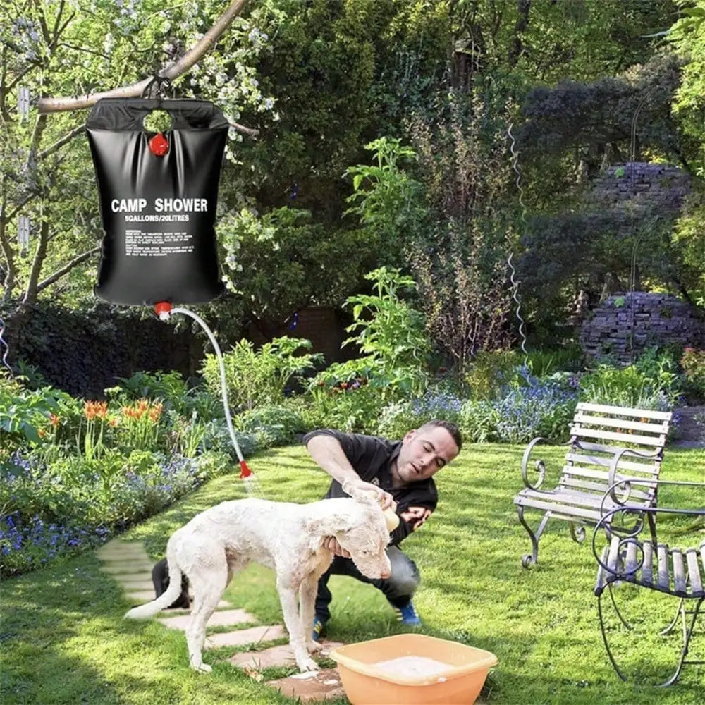 Solar Heating Portable Shower Bag For Outdoor Camping
