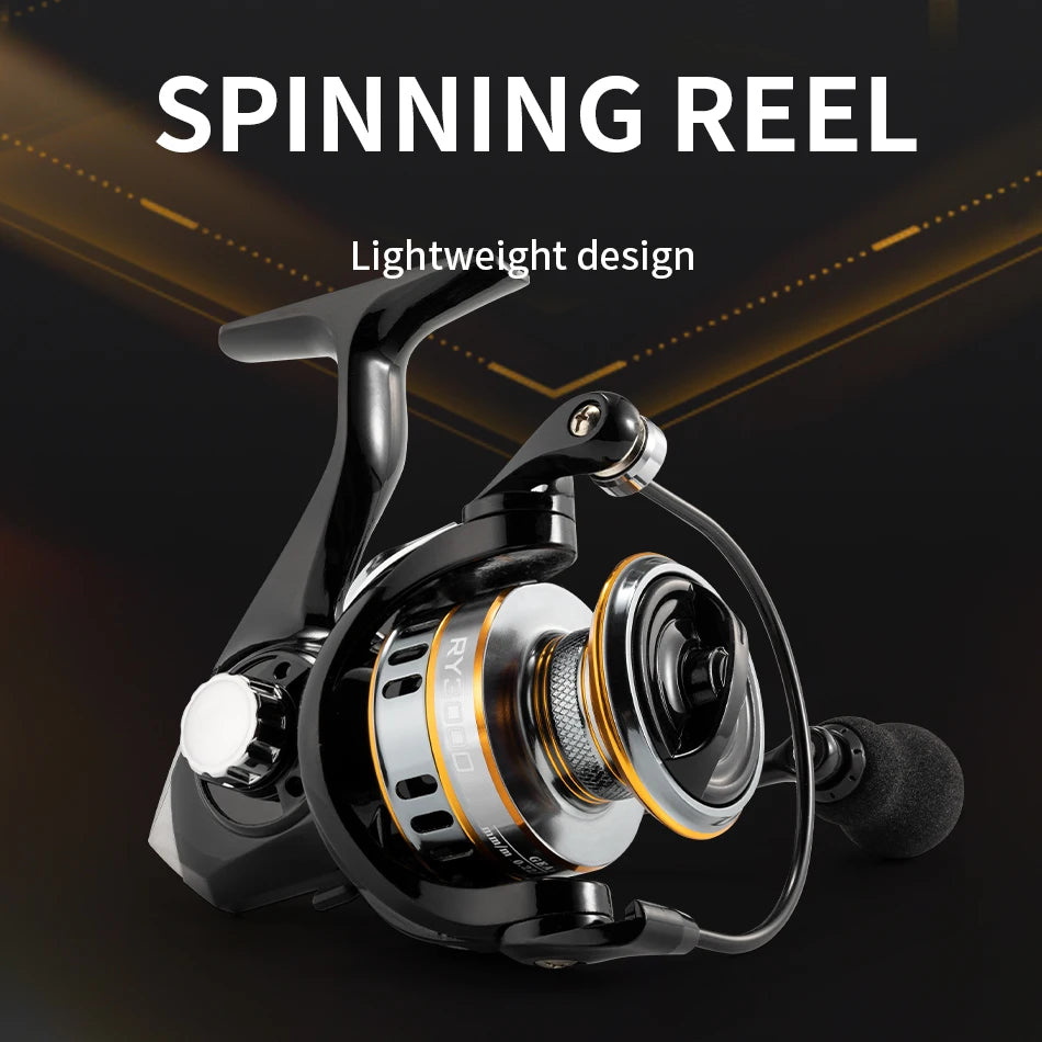 Rooblinos RY Spinning Reel Aluminum Spool Smooth Performance
