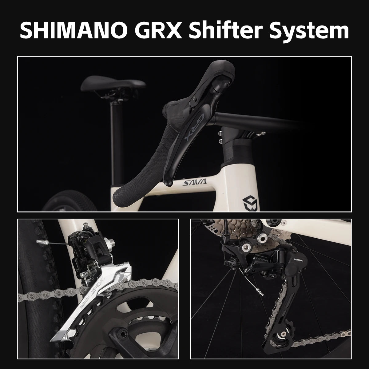 SAVA Gelaro Gravel Bike With GRX Gearset