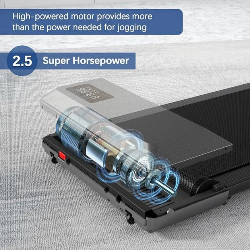 Superun 2in1 Treadmill For Home Walking Running Fitness