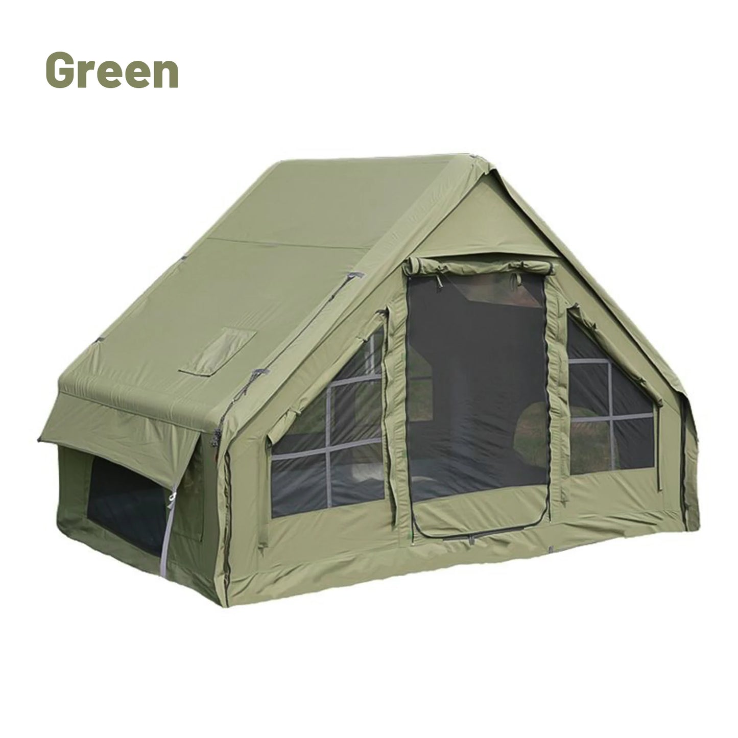 Pakicetus Luxury Inflatable Camping Tent For Family Use Stove Plug