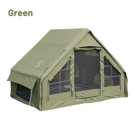 Pakicetus Luxury Inflatable Camping Tent For Family Use Stove Plug