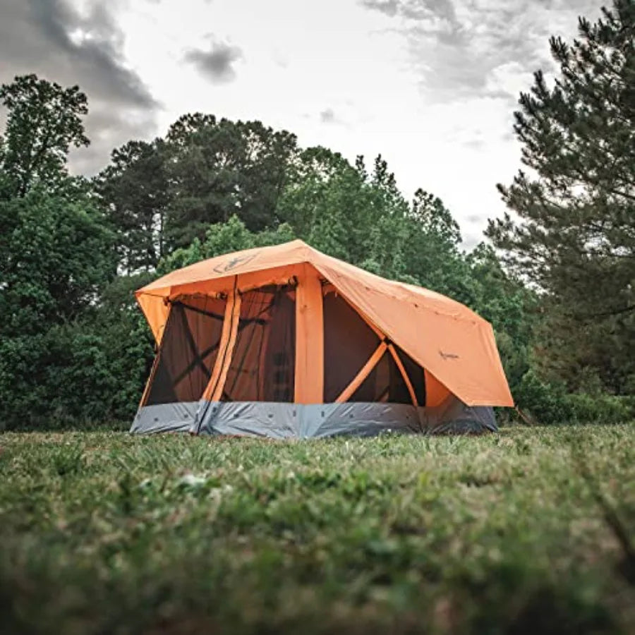 Camping Shelter For Four To Eight Pop Up Tent