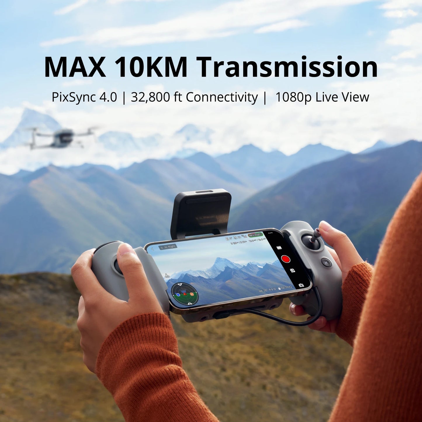 Potensic Atom 2 Drone 4K HDR Video 8K Photo Gimbal