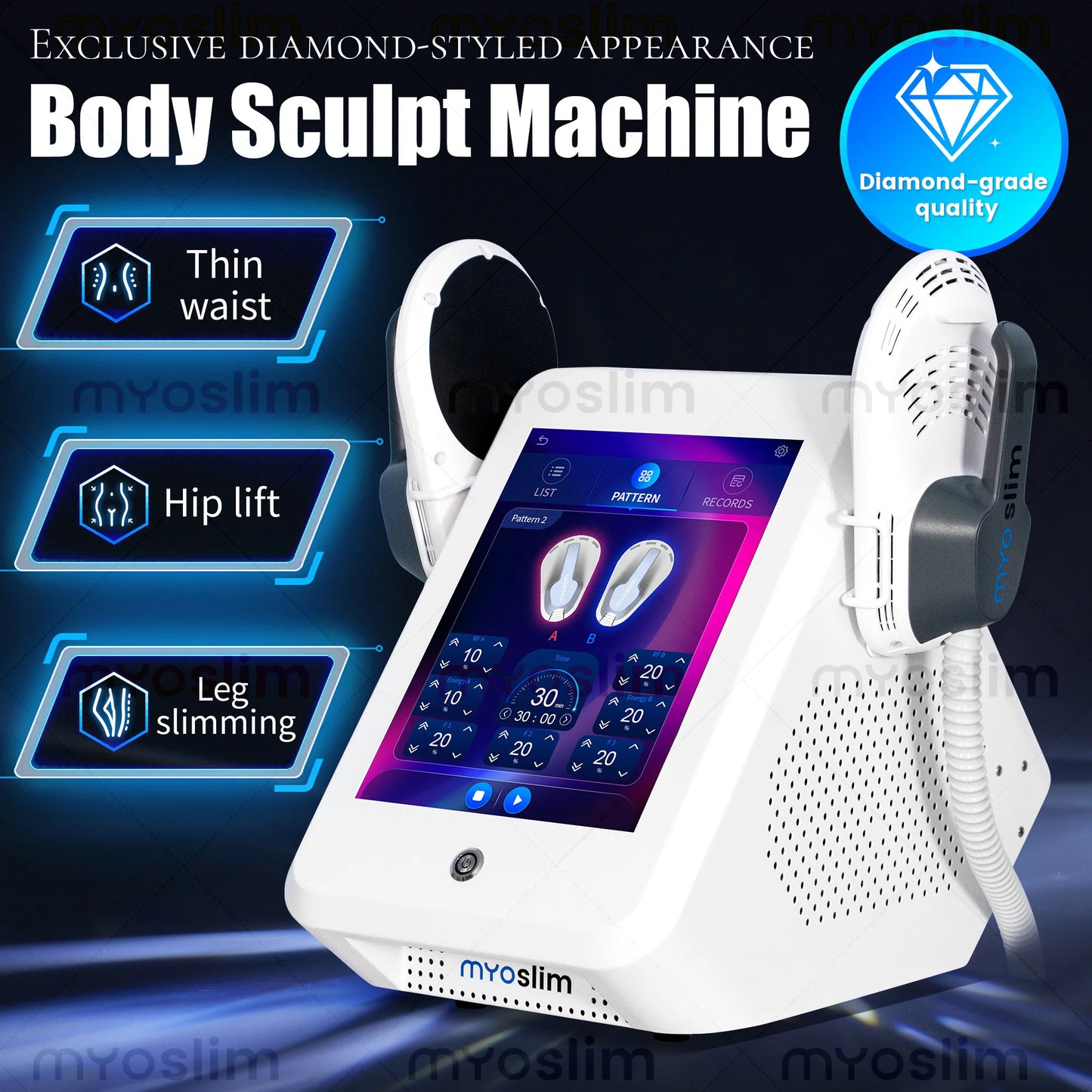 MYOSLIM 6500W EMS Neo RF Body Sculpt Machine