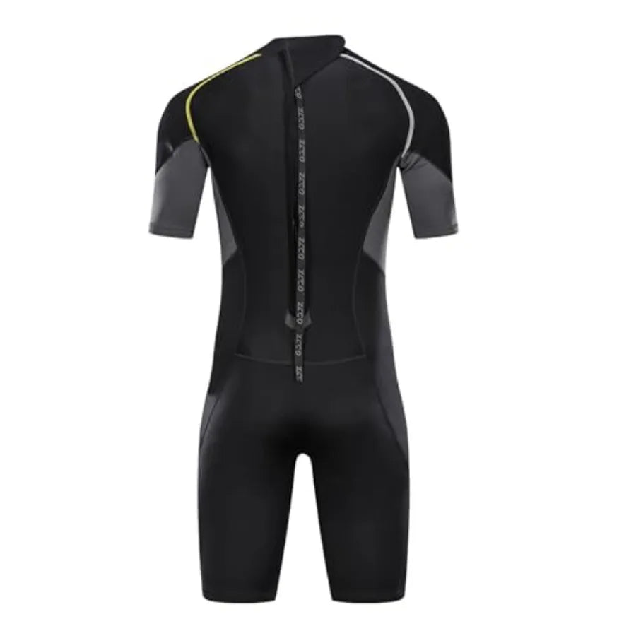 Premium Neoprene Back Zip Shorty Wetsuit