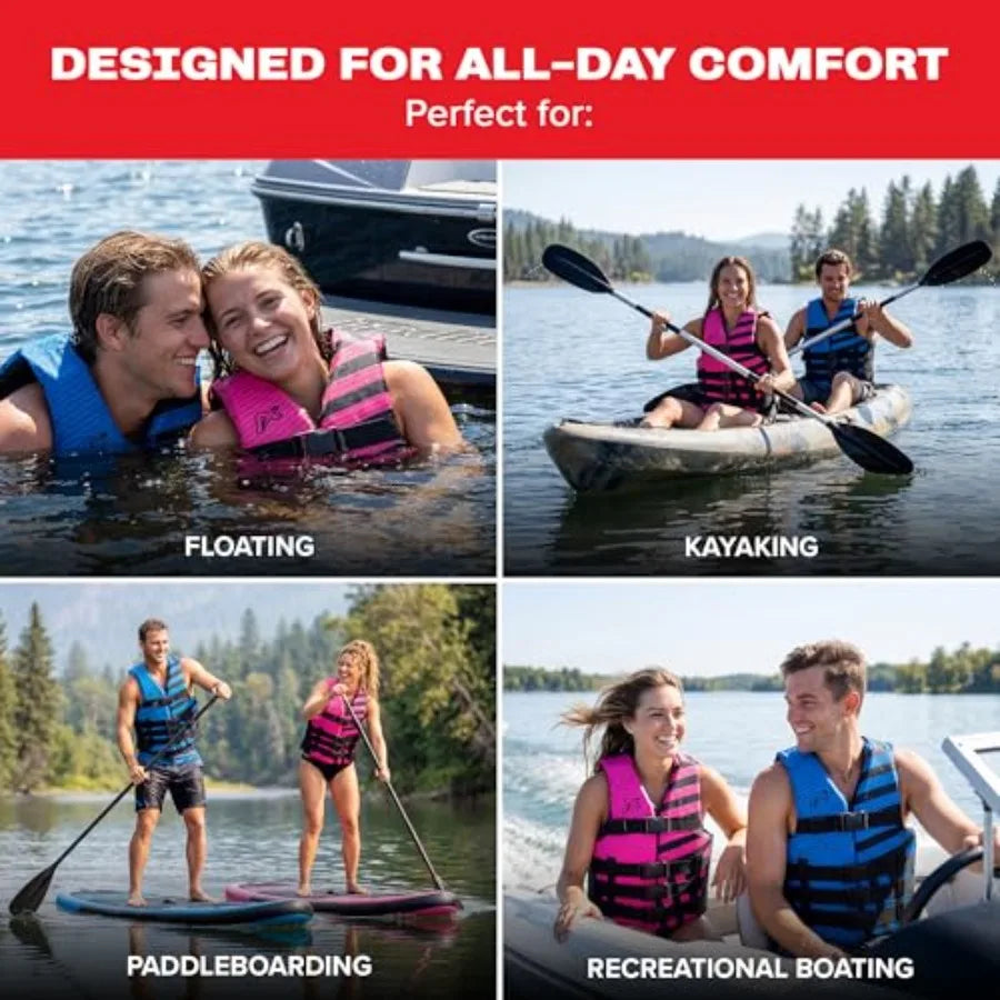 USCG Approved Adult Life Jacket For Watersports