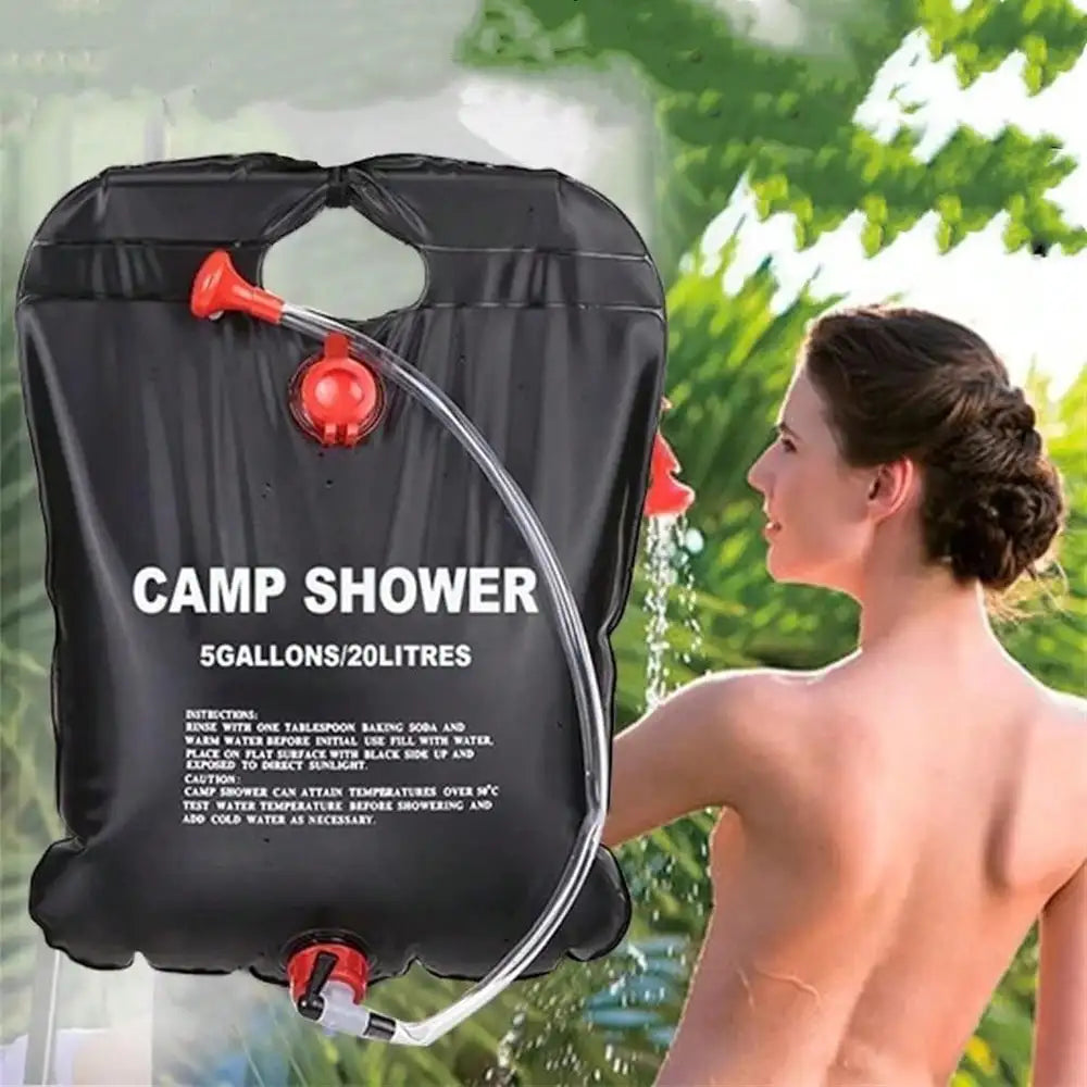 Solar Heating Portable Shower Bag For Outdoor Camping
