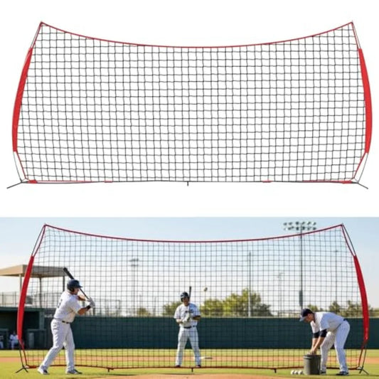 Multi-Sport Barricade Backstop Net With Carry Bag