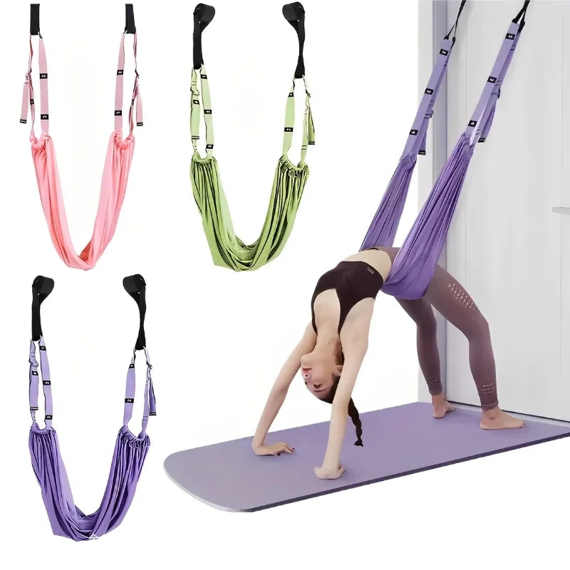 Adjustable Aerial Yoga Strap Pull Rope For Fitness And Stretch