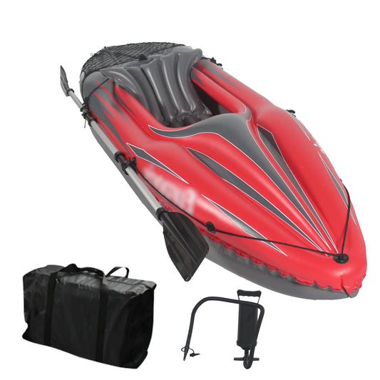 HHSJZWCY Inflatable Kayak Fishing Boat One Person