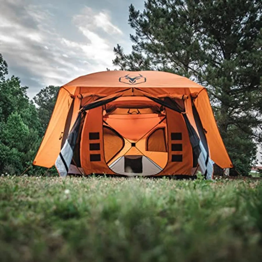 Camping Shelter For Four To Eight Pop Up Tent