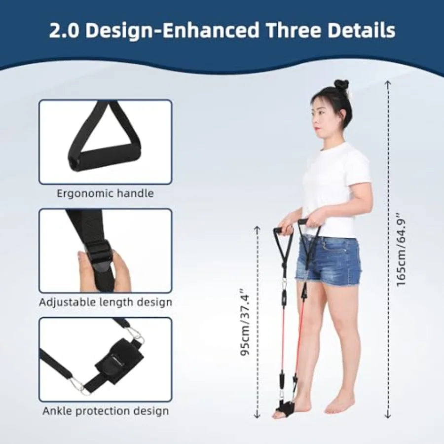Knee Replacement Recovery Aids Leg Stretcher for Hip and Knee Rehab