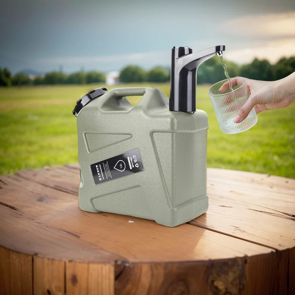 APWIKOGER USB Rechargeable Portable Water Dispenser Pump for Camping