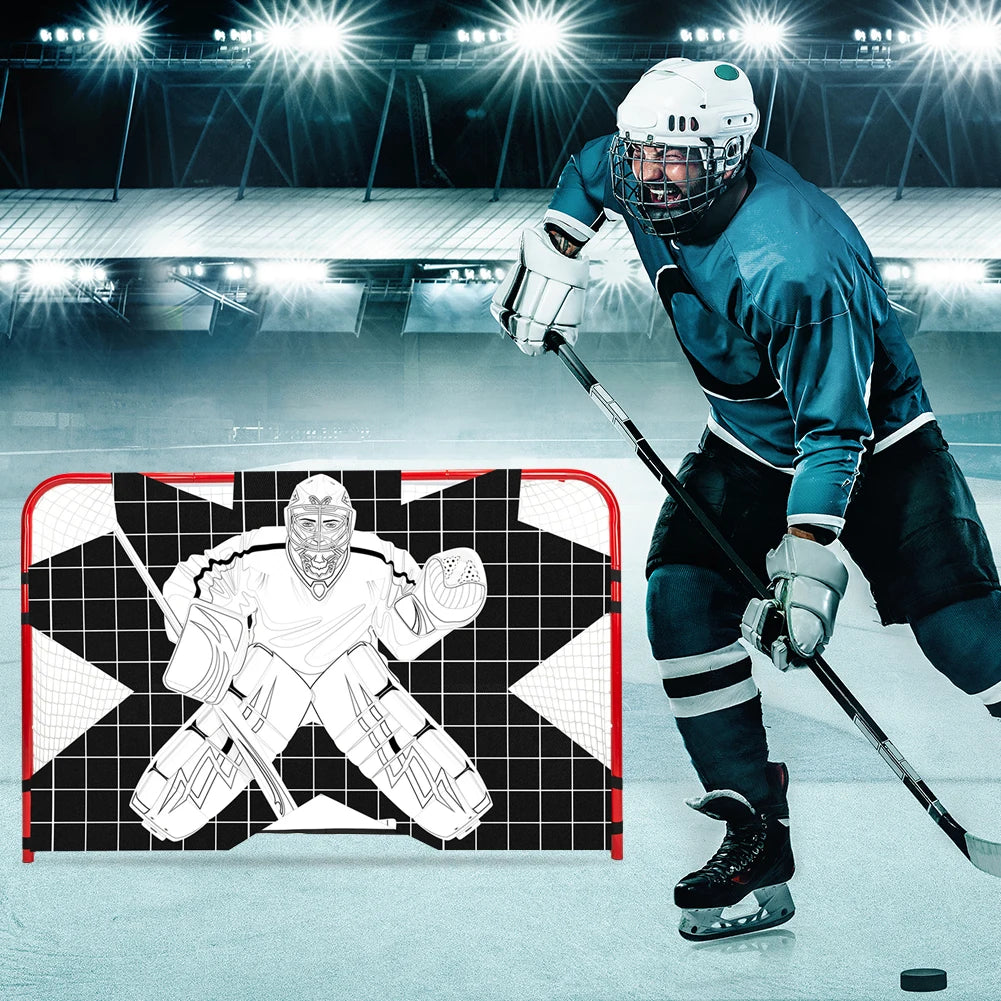 APWIKOGER Hockey Goalie Target Street Net Practice Aid