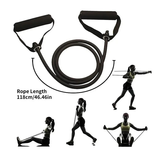 Resistance Bands With Handles For Home Gym Strength Training