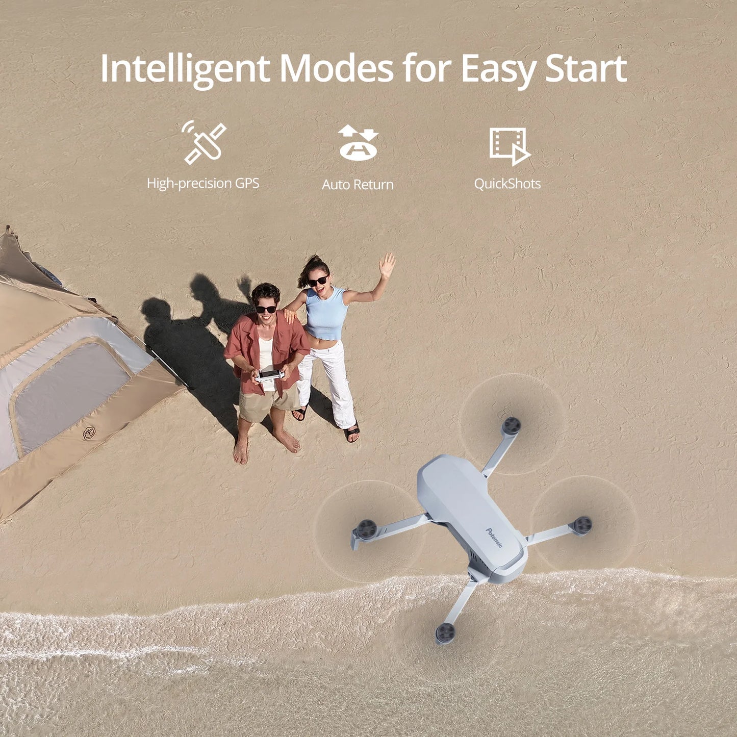 Potensic C0 Mini Drone With 3-Axis Gimbal 4K Camera