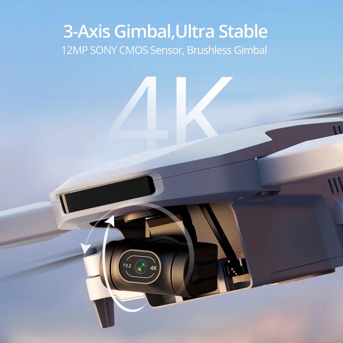 Potensic C0 Mini Drone With 3-Axis Gimbal 4K Camera