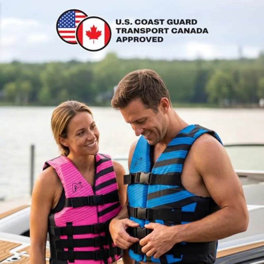 USCG Approved Adult Life Jacket For Watersports