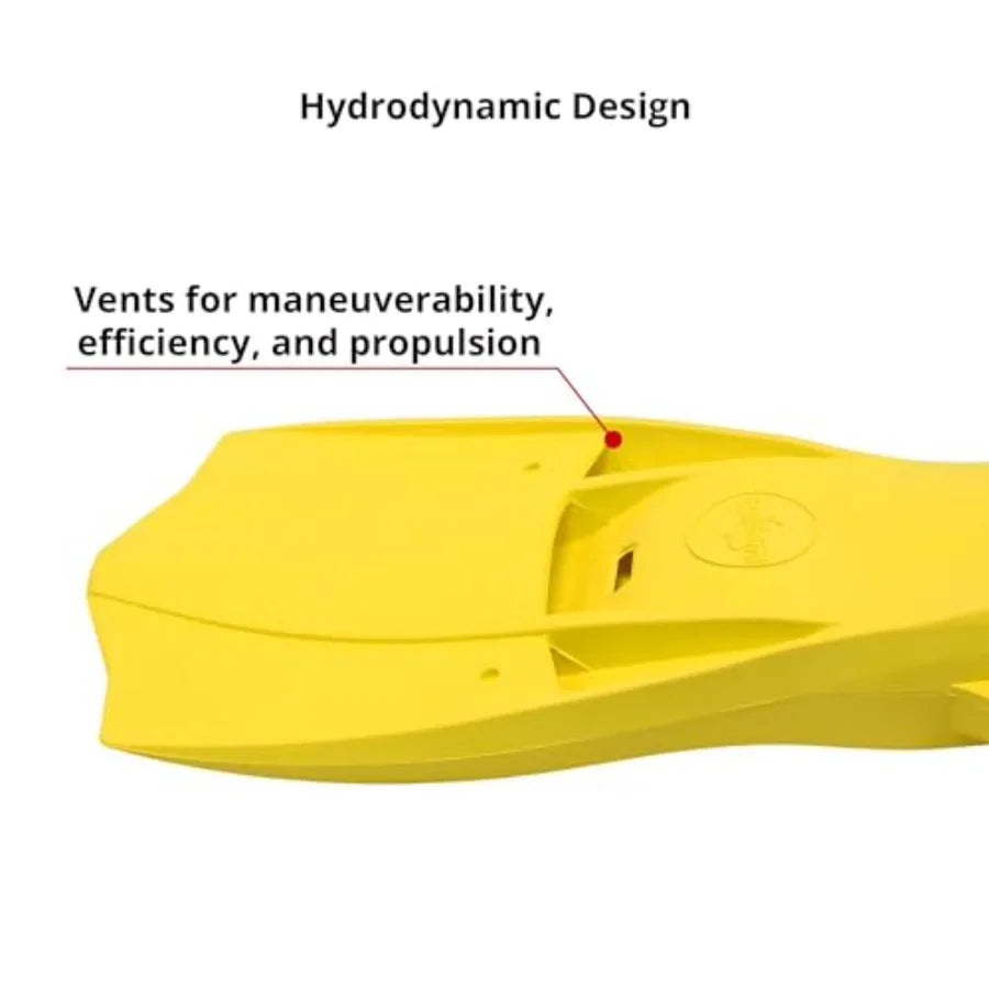 Rubber Diving Fins With Stainless Steel Spring Straps