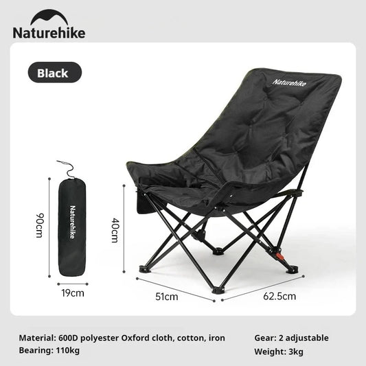 Naturehike Sea Star Recliner Outdoor Folding High Back Moon Chair