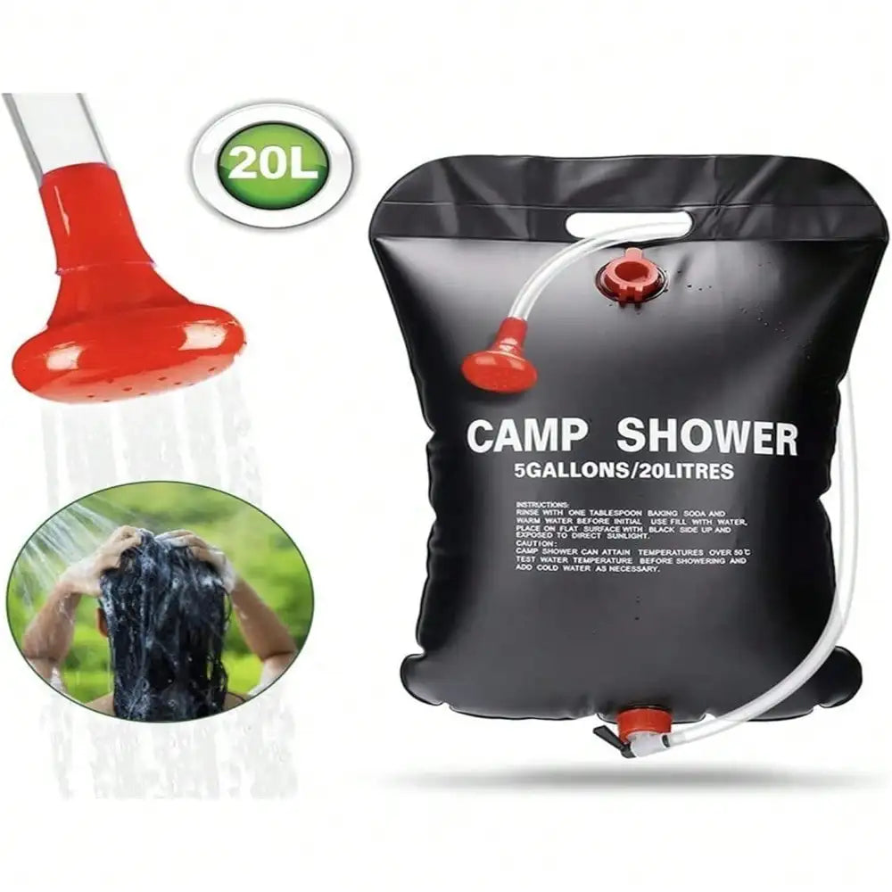 Solar Heating Portable Shower Bag For Outdoor Camping