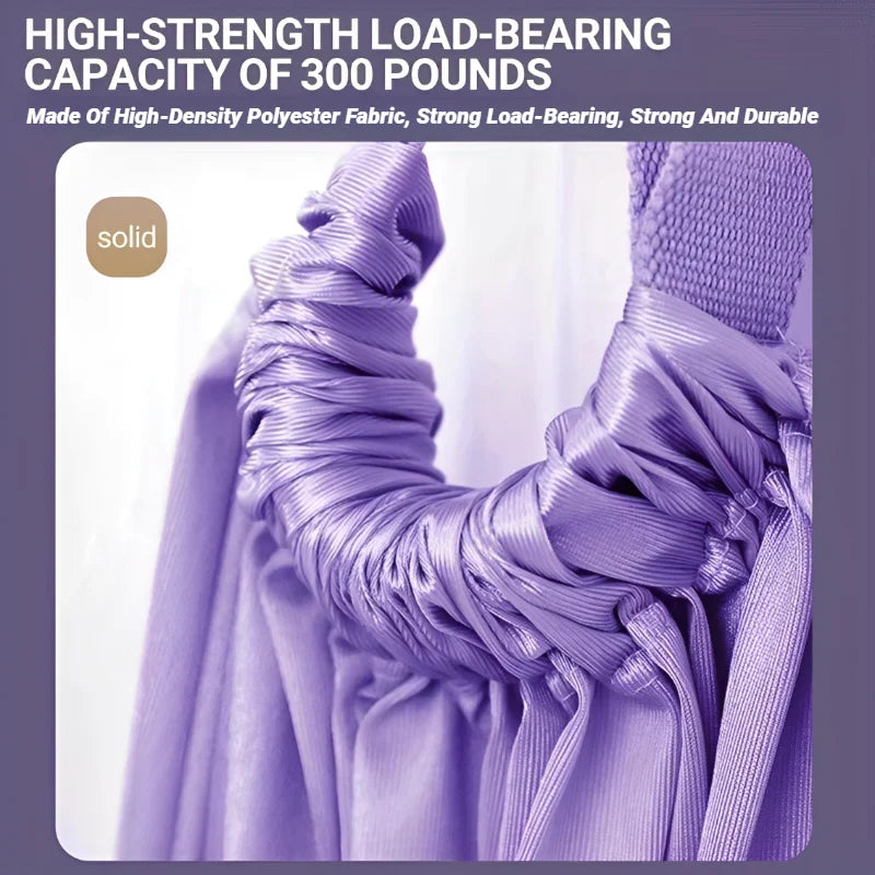 Adjustable Aerial Yoga Strap Pull Rope For Fitness And Stretch