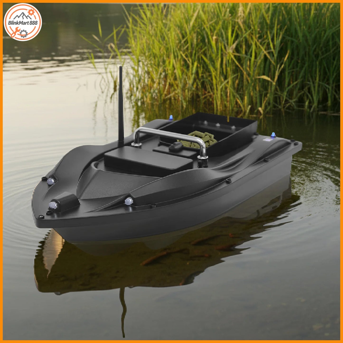 GPS Fishing Bait Boat With Remote Control 16 GPS Points