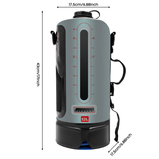 Bymaocar Portable Camping Shower Bag With Foldable Solar Water Hose