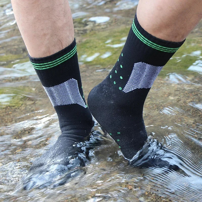 Waterproof Breathable Outdoor Socks For Hiking Skiing Winter