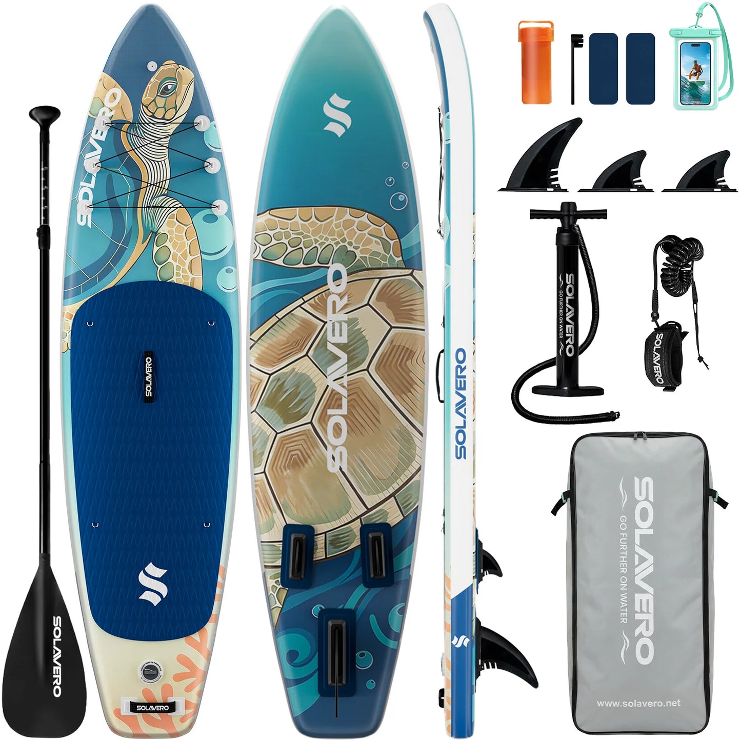 Inflatable Stand Up Paddle Board With Premium Accessories