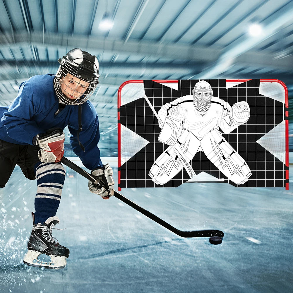 APWIKOGER Hockey Goalie Target Street Net Practice Aid