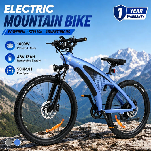 HUANCI Q5 Electric Bike For Adults 1000W 48V 13Ah