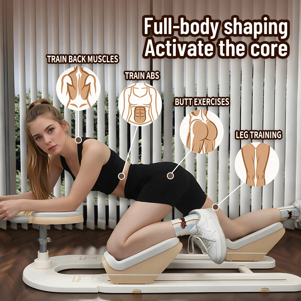 Spine Twist And Stretch Trainer For Waist Toning, Low Impact
