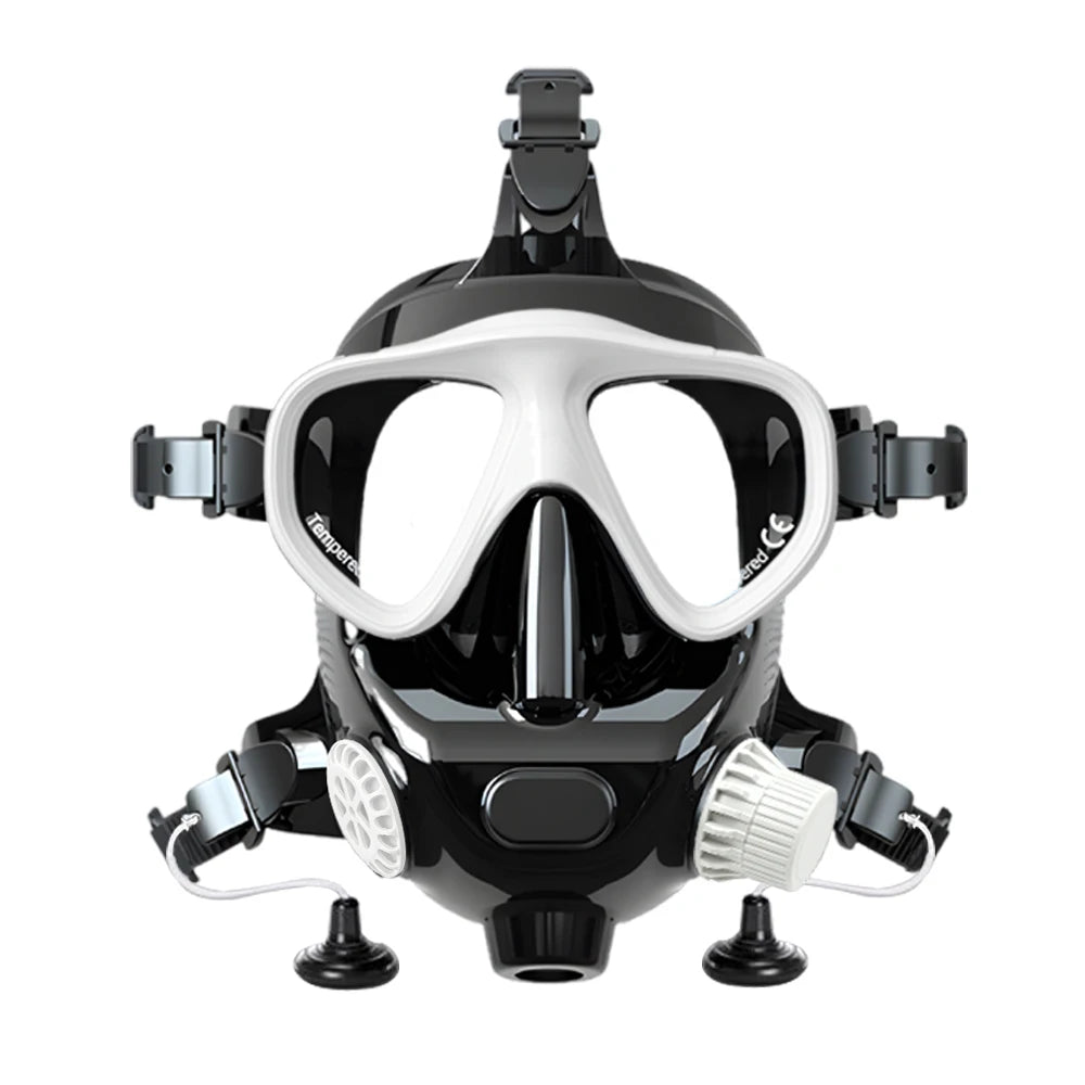 SMACO Full Face Snorkel Mask 180 Degree View Anti Fog