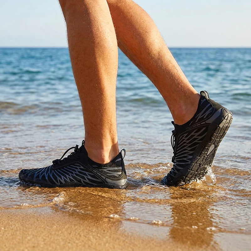 Unisex Water Shoes Quick Dry Barefoot Aqua Sneakers For Outdoors