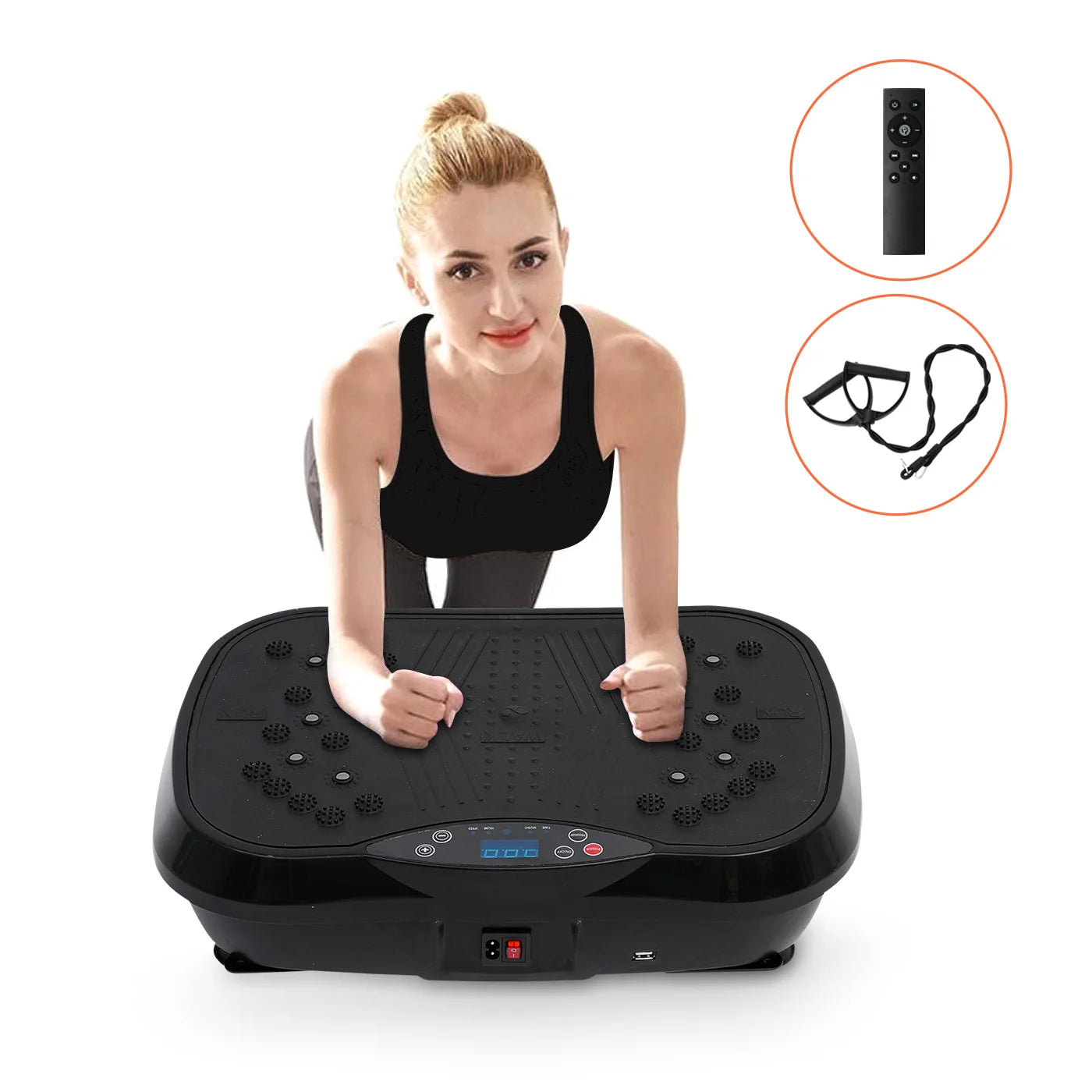 Vibration Plate Home Fitness Machine For Fat Burning Workout