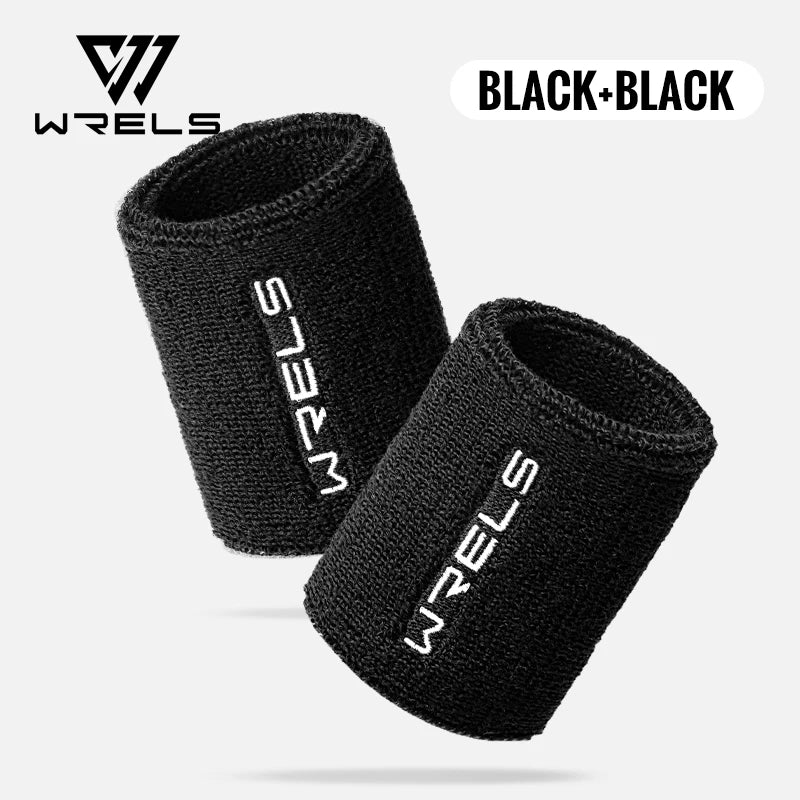 WRELS Wristbands Terry Cloth Moisture Wicking Sport Sweatbands