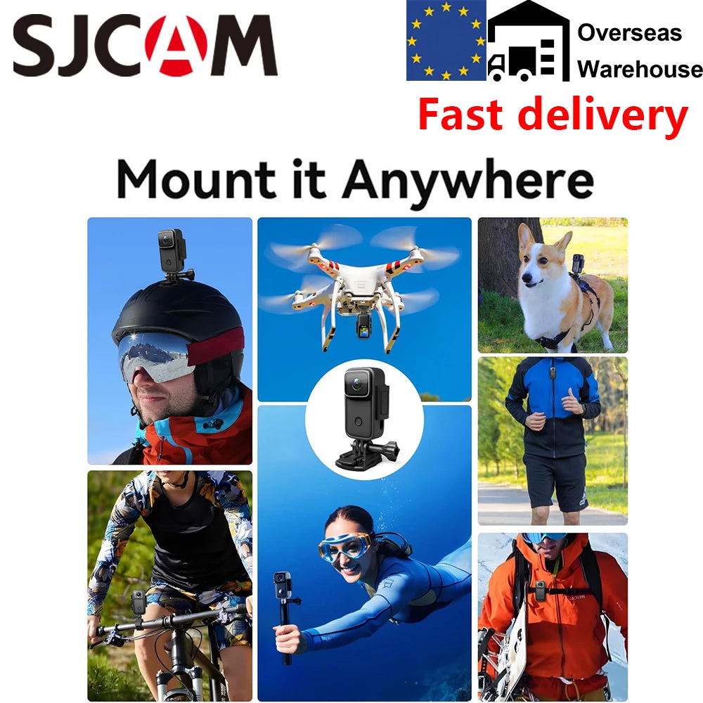 SJCAM C200 Pro 4K Action Camera Waterproof Underwater Sports Cam