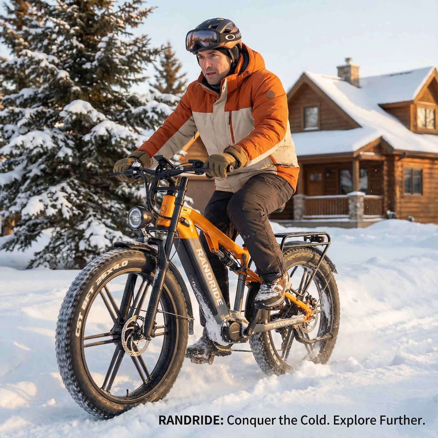 RANDRIDE 2000W Electric Mountain Bike 48V 20Ah 50kmh Off Road