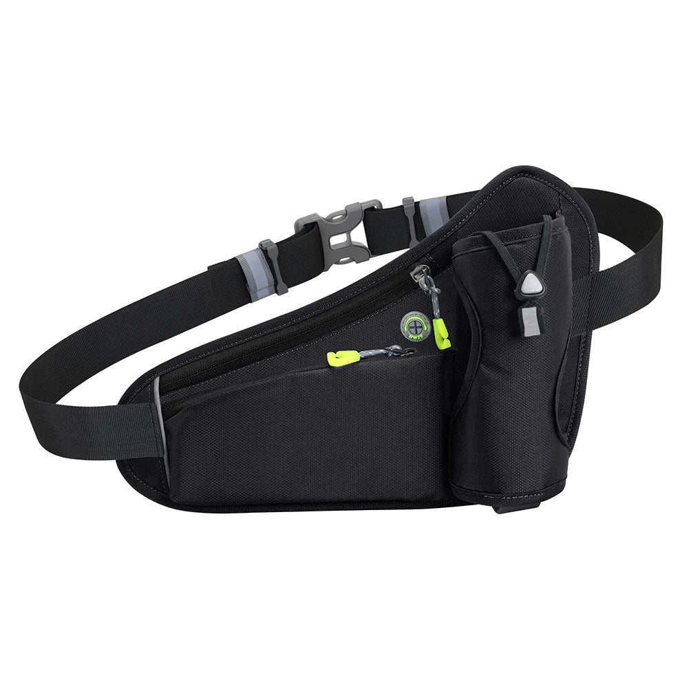 APWIKOGER Water Bottle Holder Hydration Waist Belt Bag