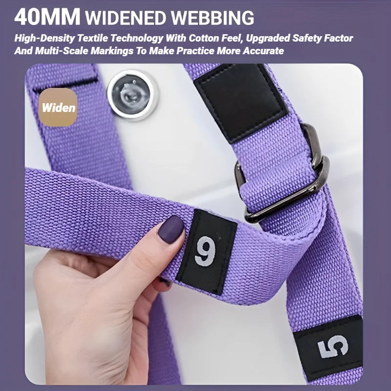 Adjustable Aerial Yoga Strap Pull Rope For Fitness And Stretch