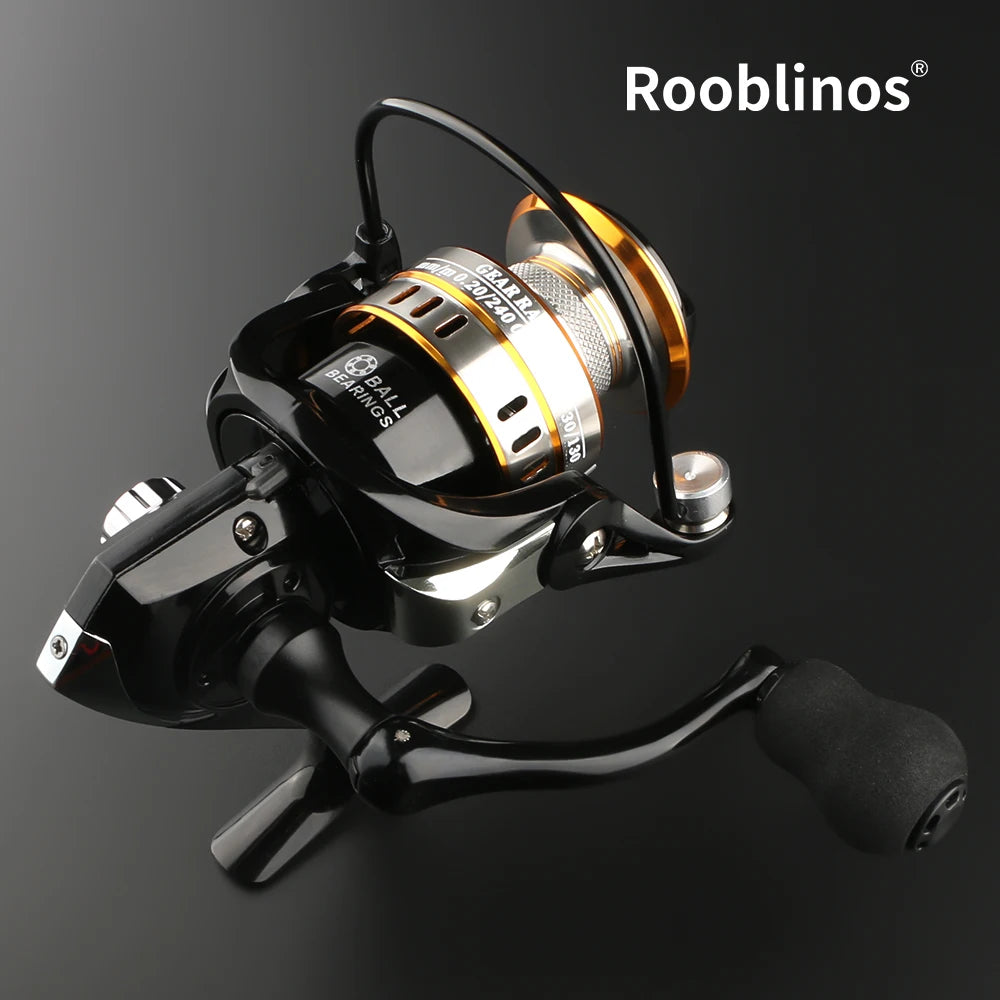 Rooblinos RY Spinning Reel Aluminum Spool Smooth Performance