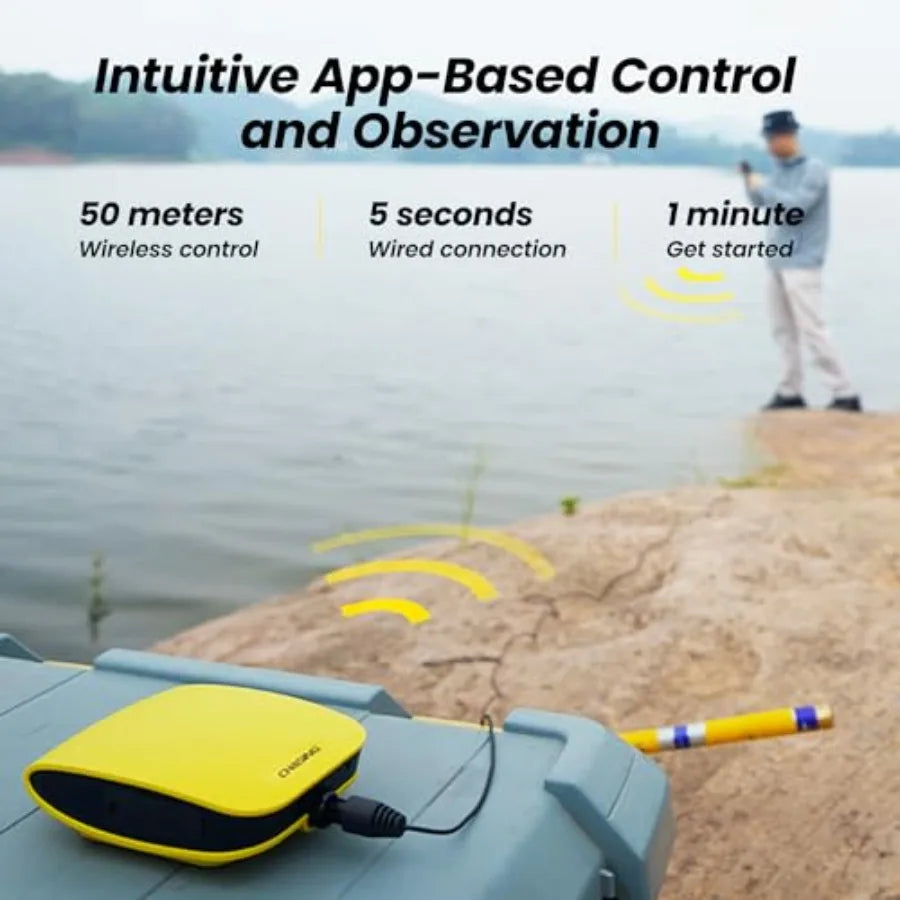 Underwater Fishing Camera Kit HD 1080P With Real Time App