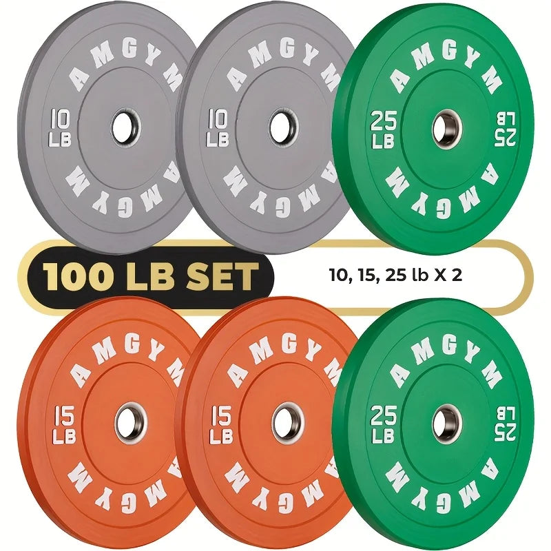 FITVIDS AMGYM Bumper Plate For Strength Training