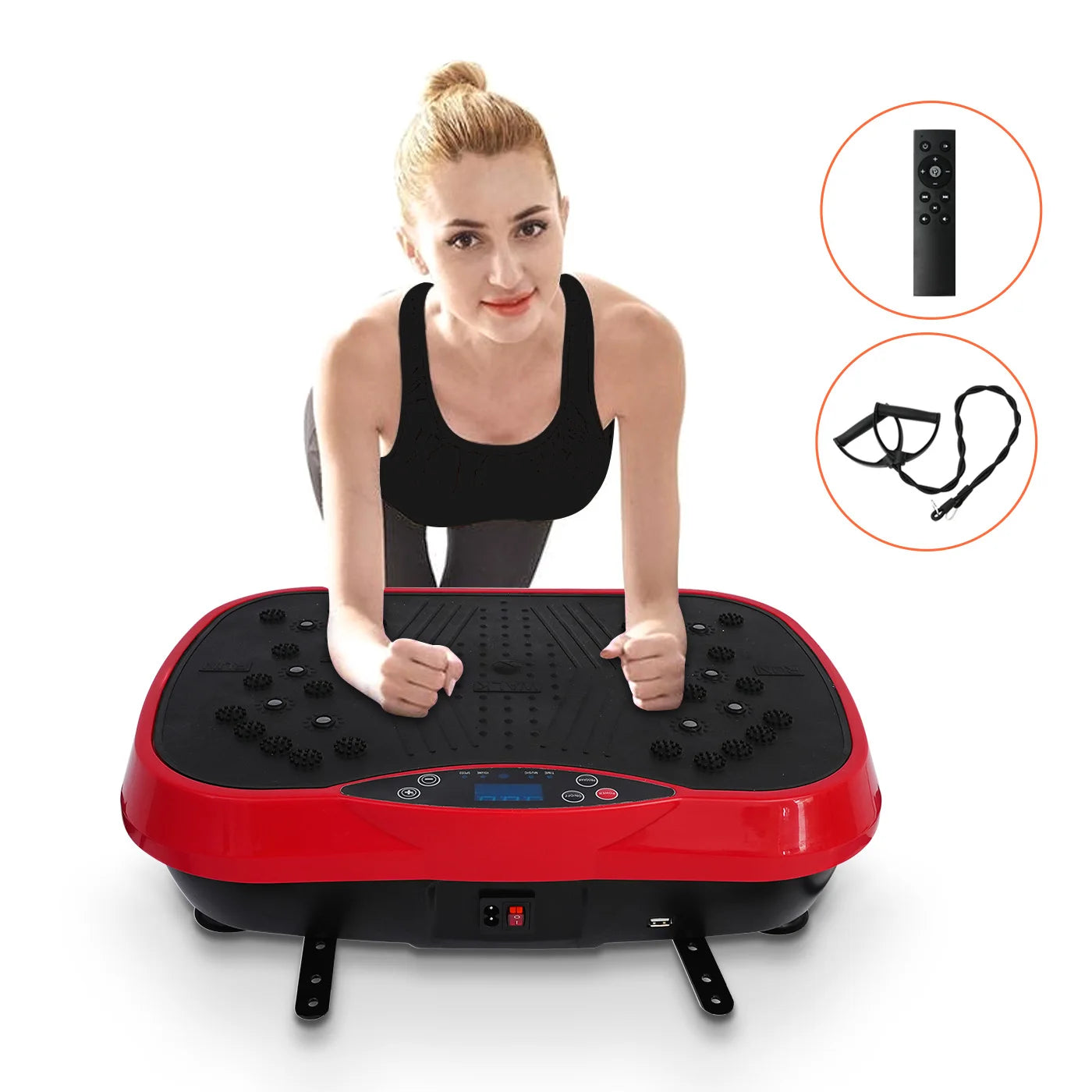 Vibration Plate Home Fitness Machine For Fat Burning Workout