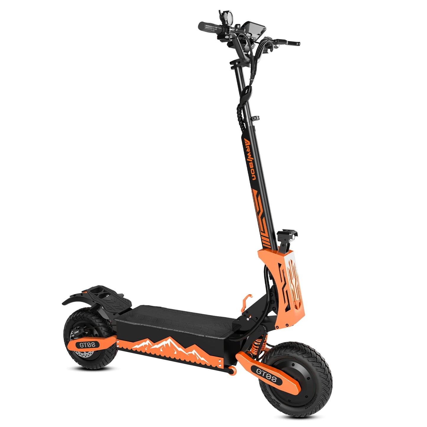 Arwibon Dual Motor Electric Scooter 46 MPH 60V 27Ah