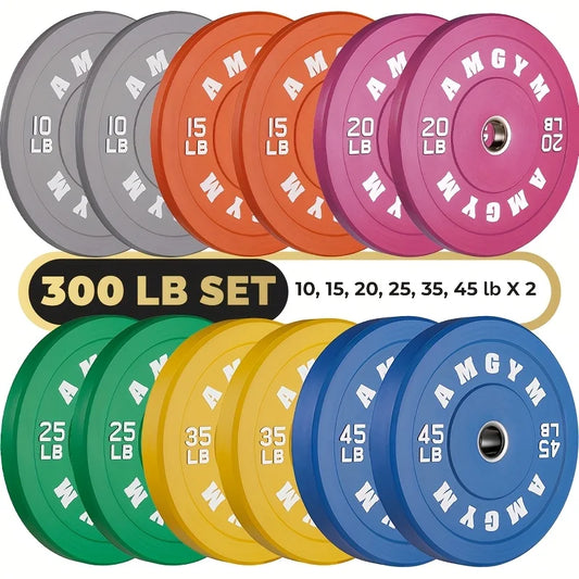 FITVIDS AMGYM Bumper Plate For Strength Training