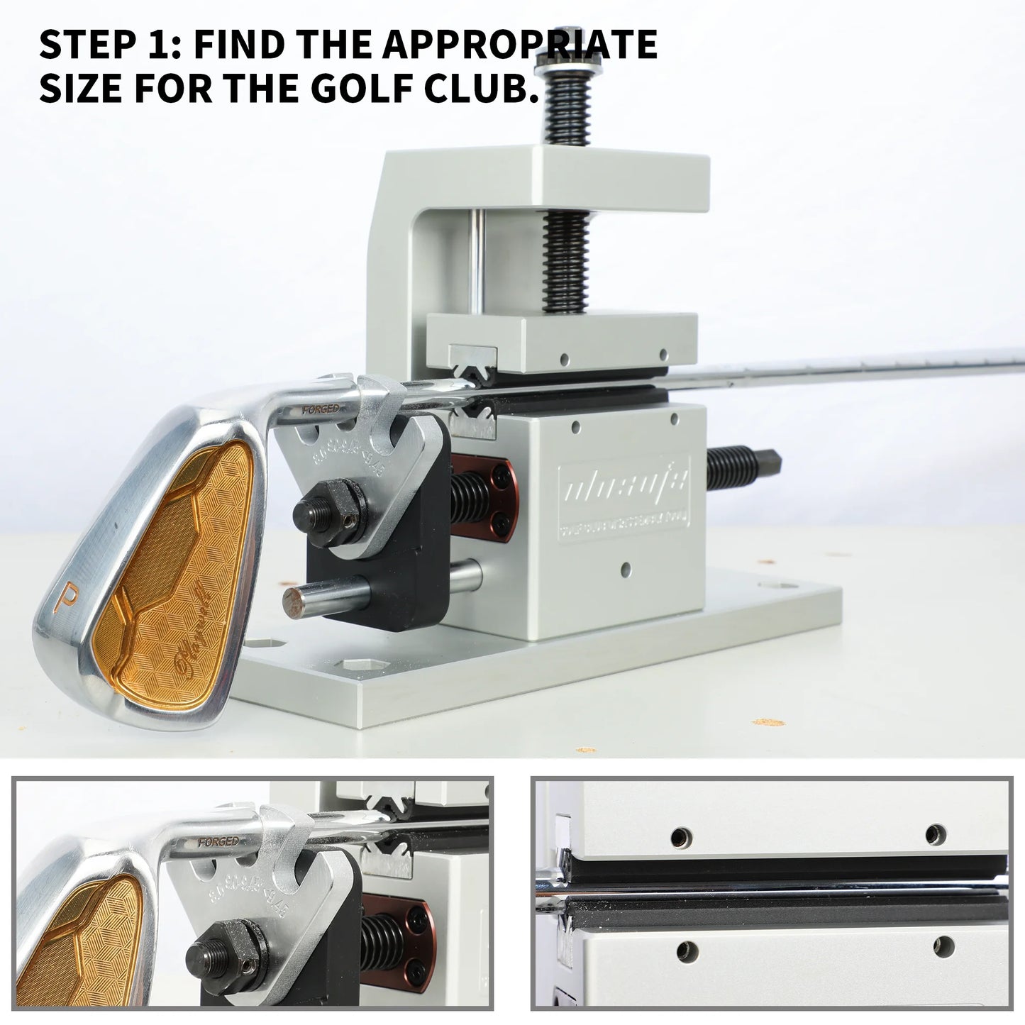 Wosofe Golf Shaft Puller And Clubhead Remover Tool