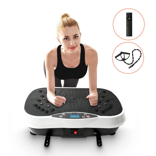 Vibration Plate Home Fitness Machine For Fat Burning Workout